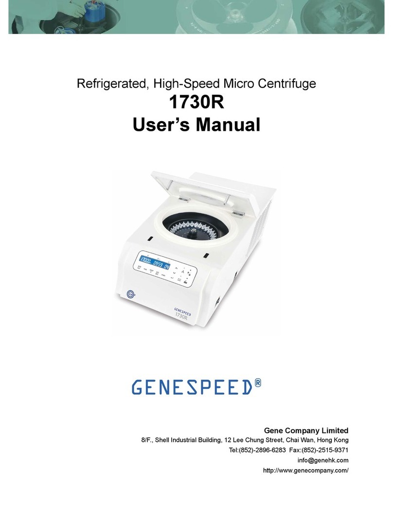 GeneSpeed 1730R user manual