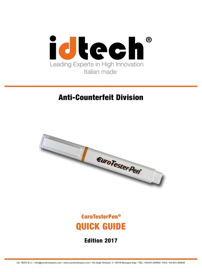 IDTECH EuroTesterPen quick guide