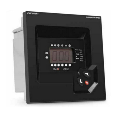 Circutor computer MAX 6 User manual