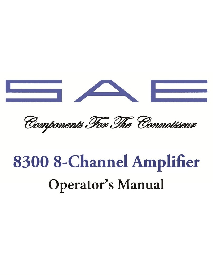 SAE 8300 User manual