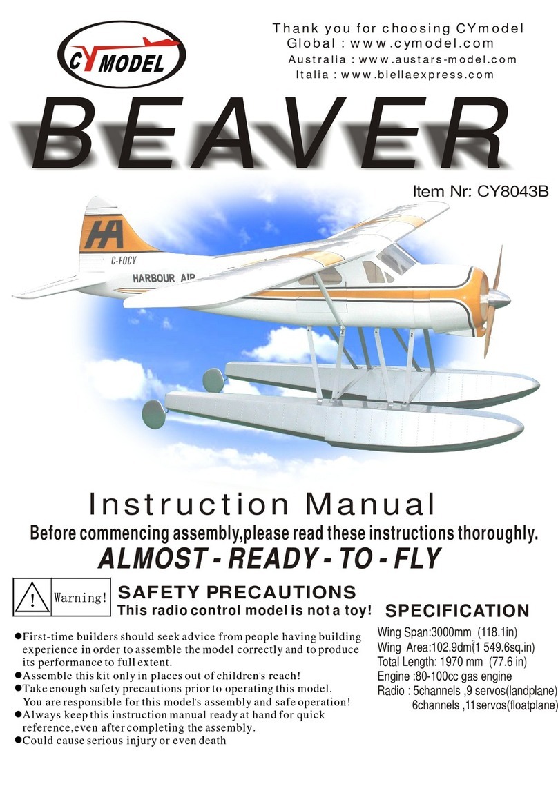 CYmodel BEAVER CY8043B User manual
