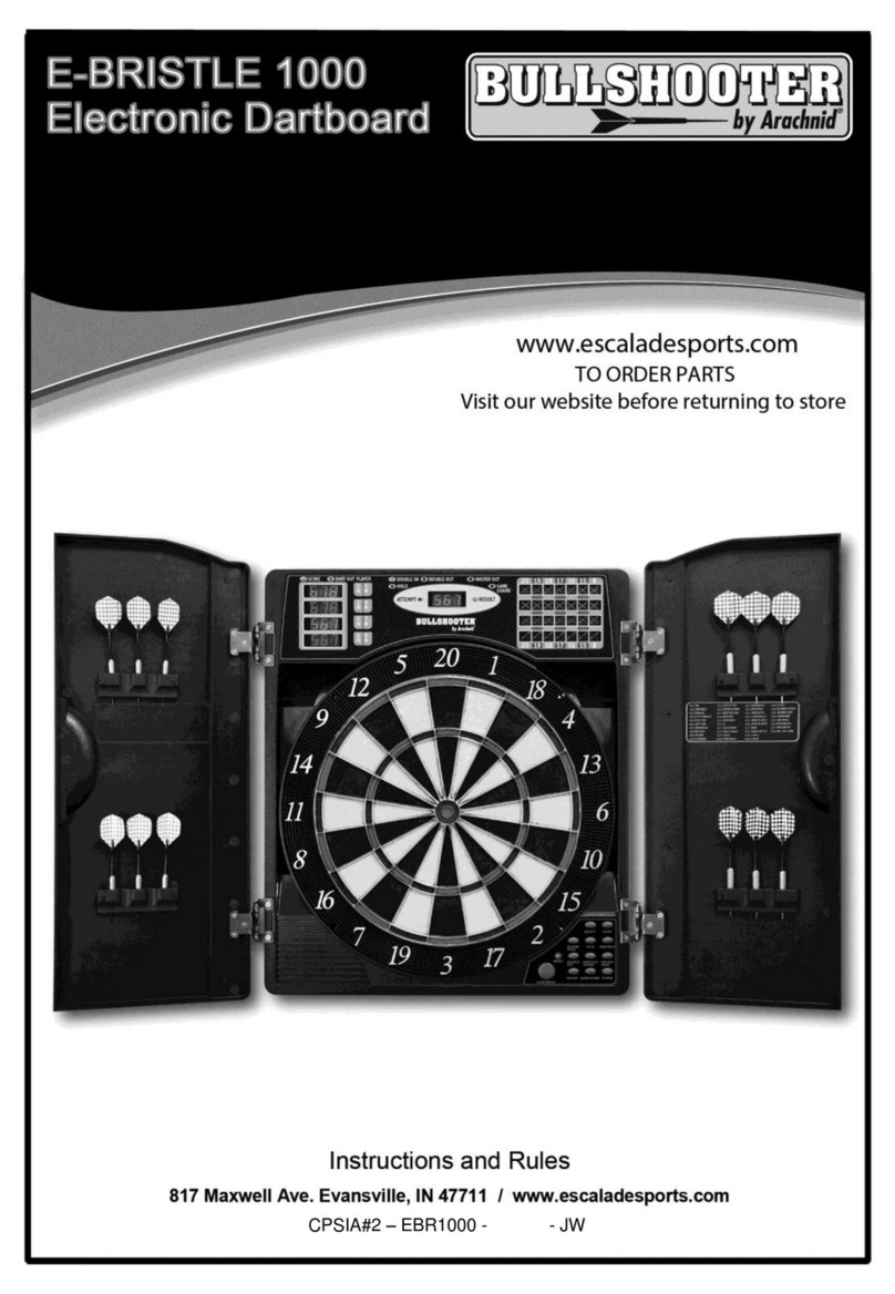 Bullshooter E-Bristle 1000 Instructions and rules