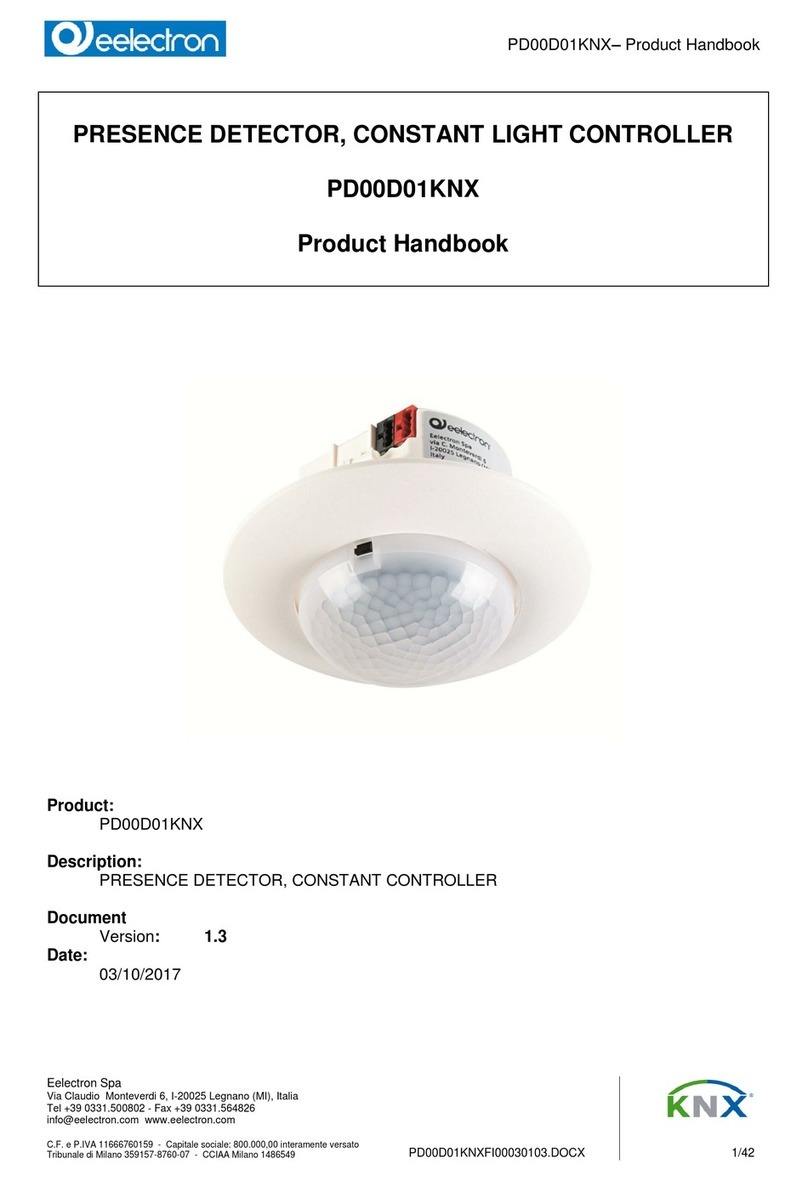 Eelectron PD00D01KNX Product handbook Eelectron PD00D01KNX Product handbook