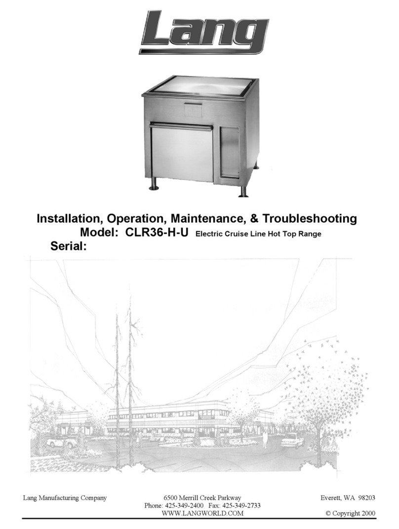 Lang CLR36-H-U Operating instructions