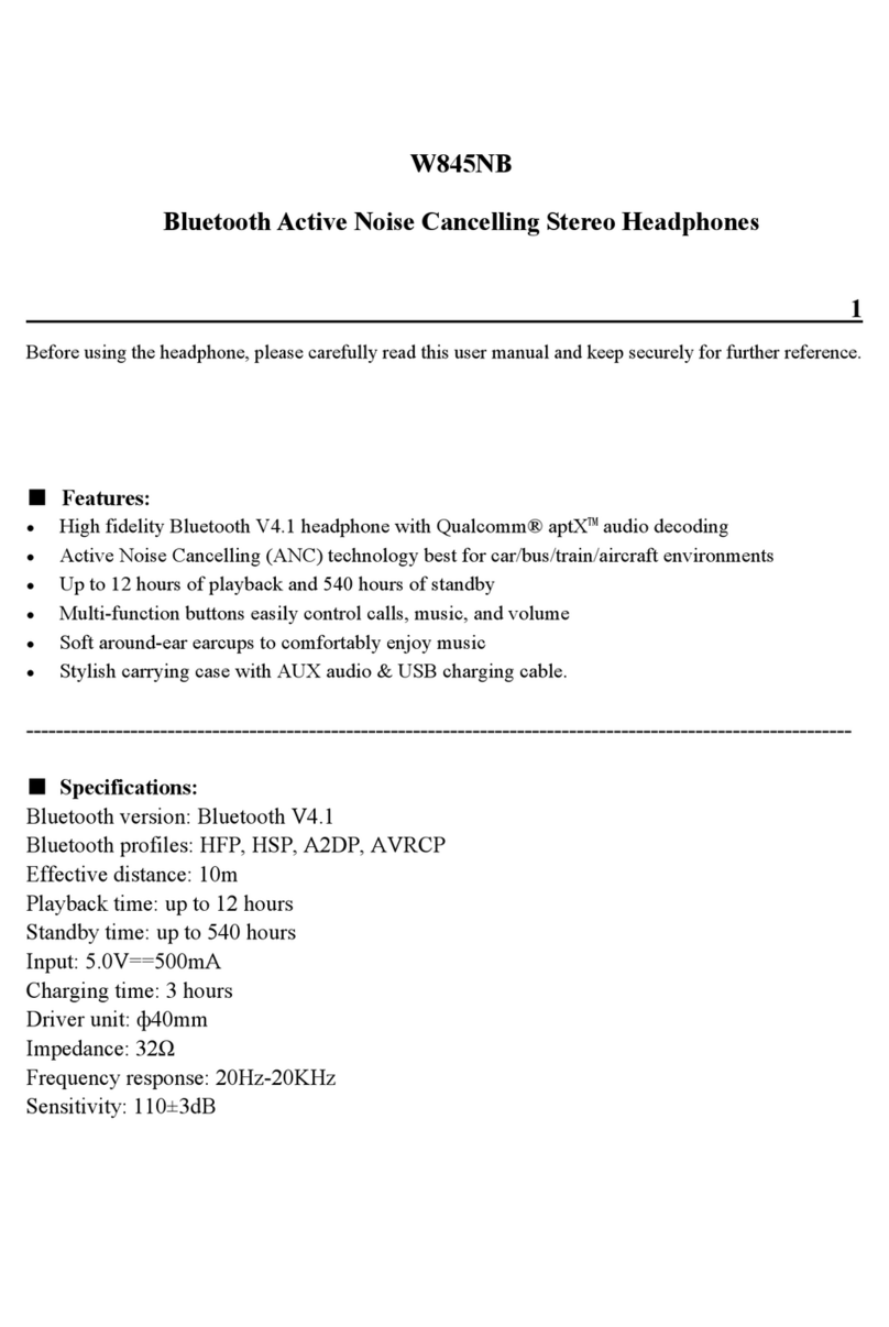 EDIFIER W845NB User manual
