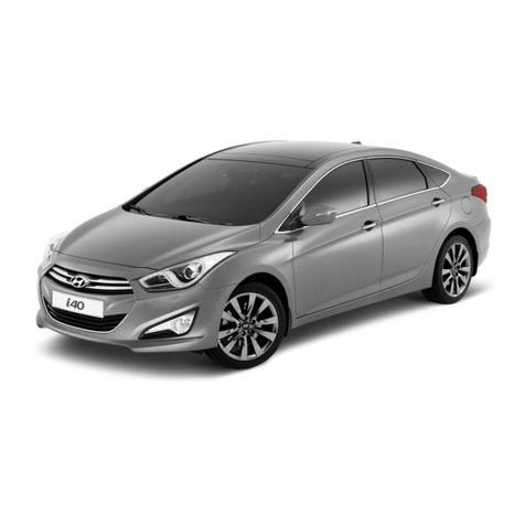 Hyundai i40 Saloon 2012 Servicing guide