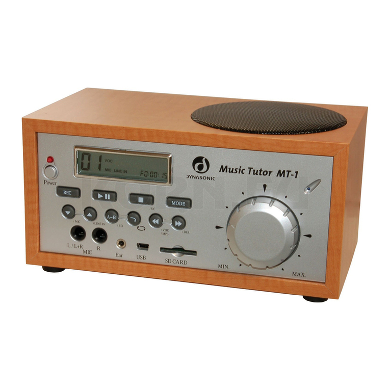 Dynasonic MT-1 user guide