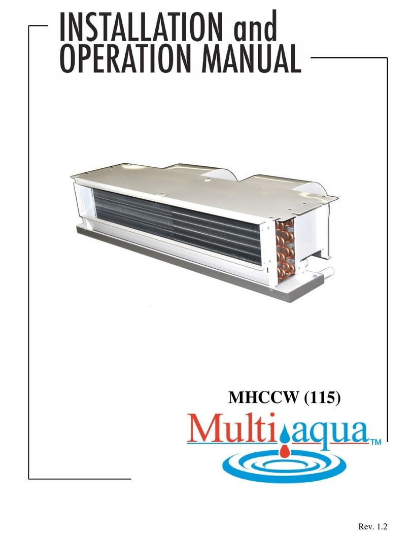 Multiaqua MHCCW-08 User manual