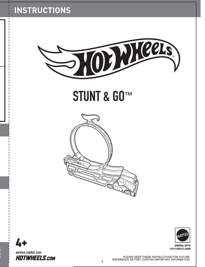 Hot Wheels STUNT & GO User manual