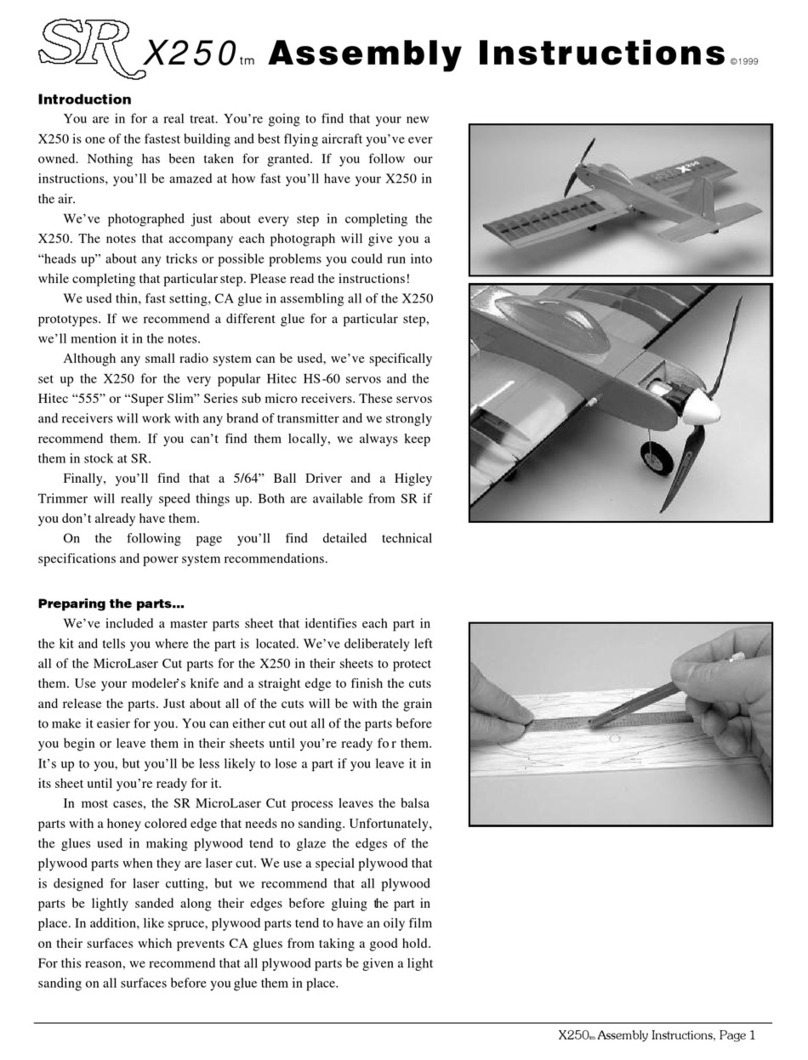 SR X250 User manual