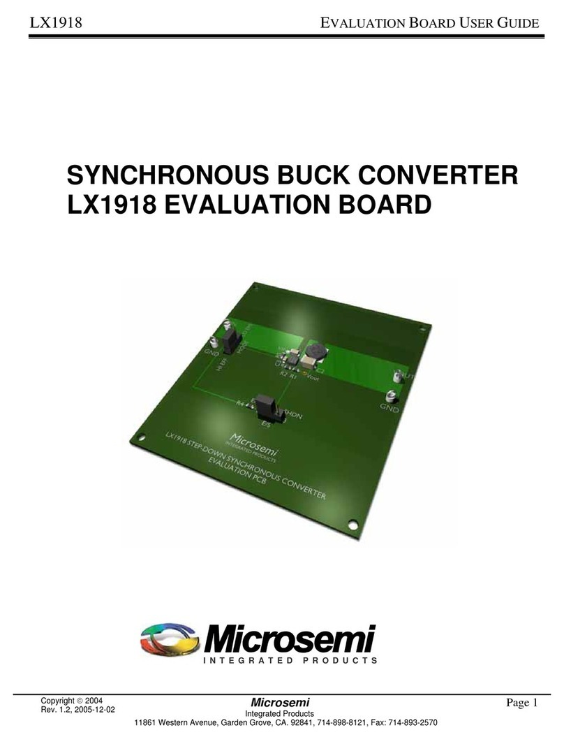 Microsemi LX1918 user guide