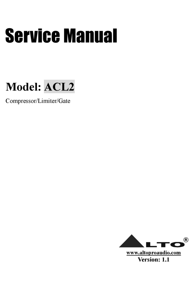 Alto ACL2 User manual