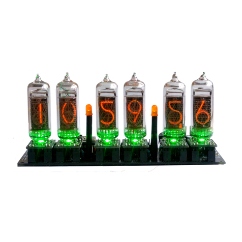 Nixie Clock IN-14 All-In-One Instructions for use