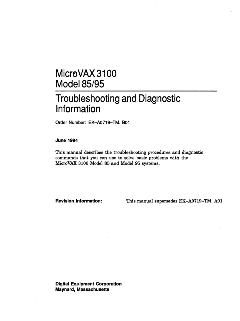 DEC MicroVAX 3100 85 Guide