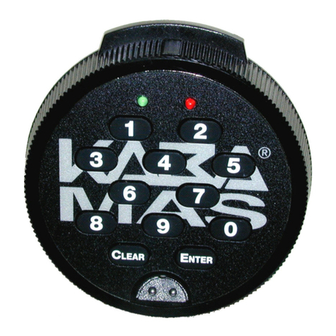 Kaba Mas AUDITCON 100 series operating instructions