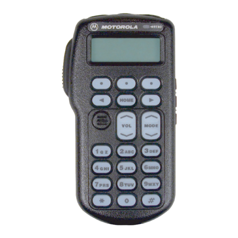 Motorola Astro XTL 5000 User manual