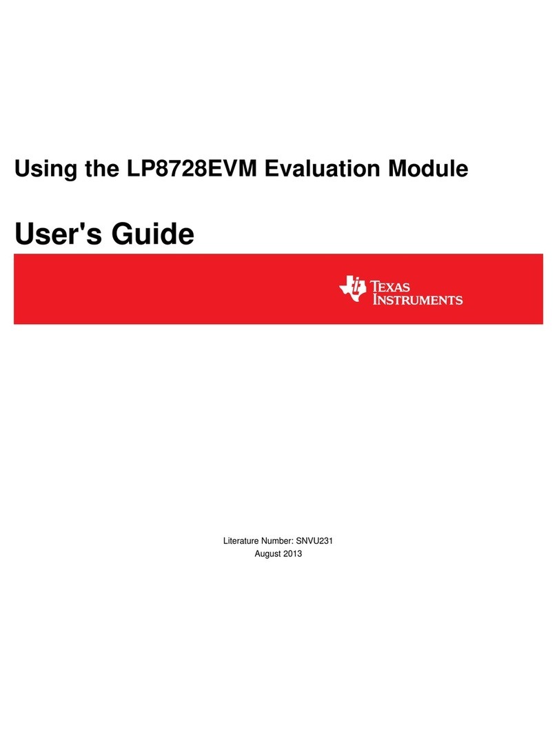 Texas Instruments LP8728EVM user guide Texas Instruments LP8728EVM user guide
