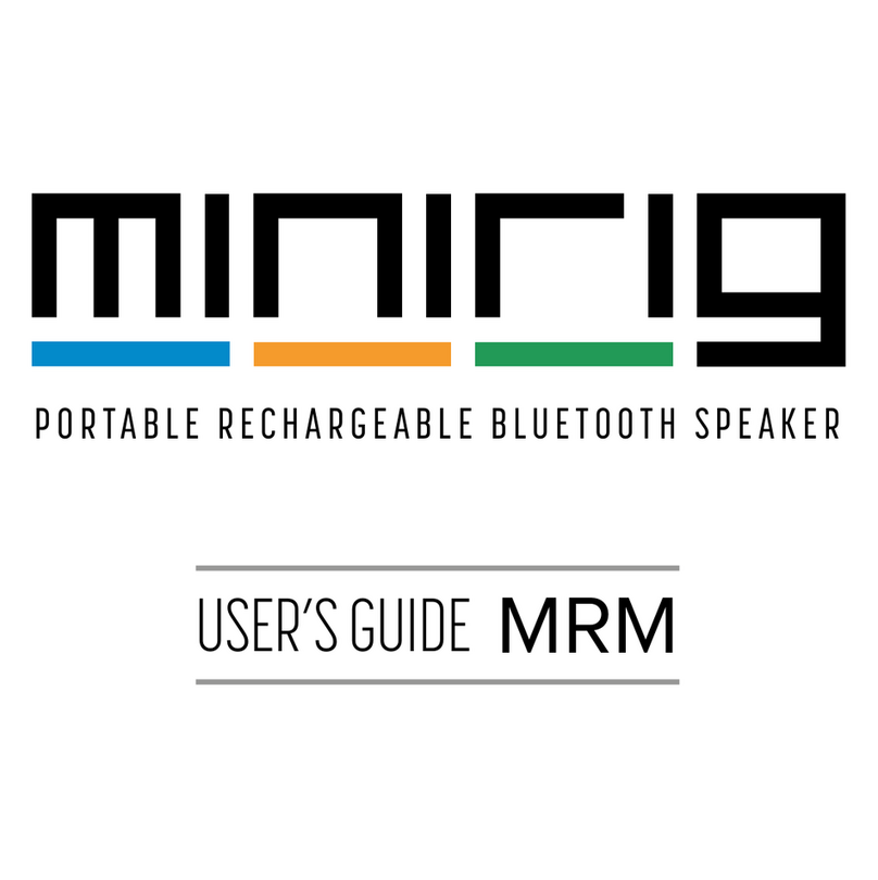 Minirig MRM user guide