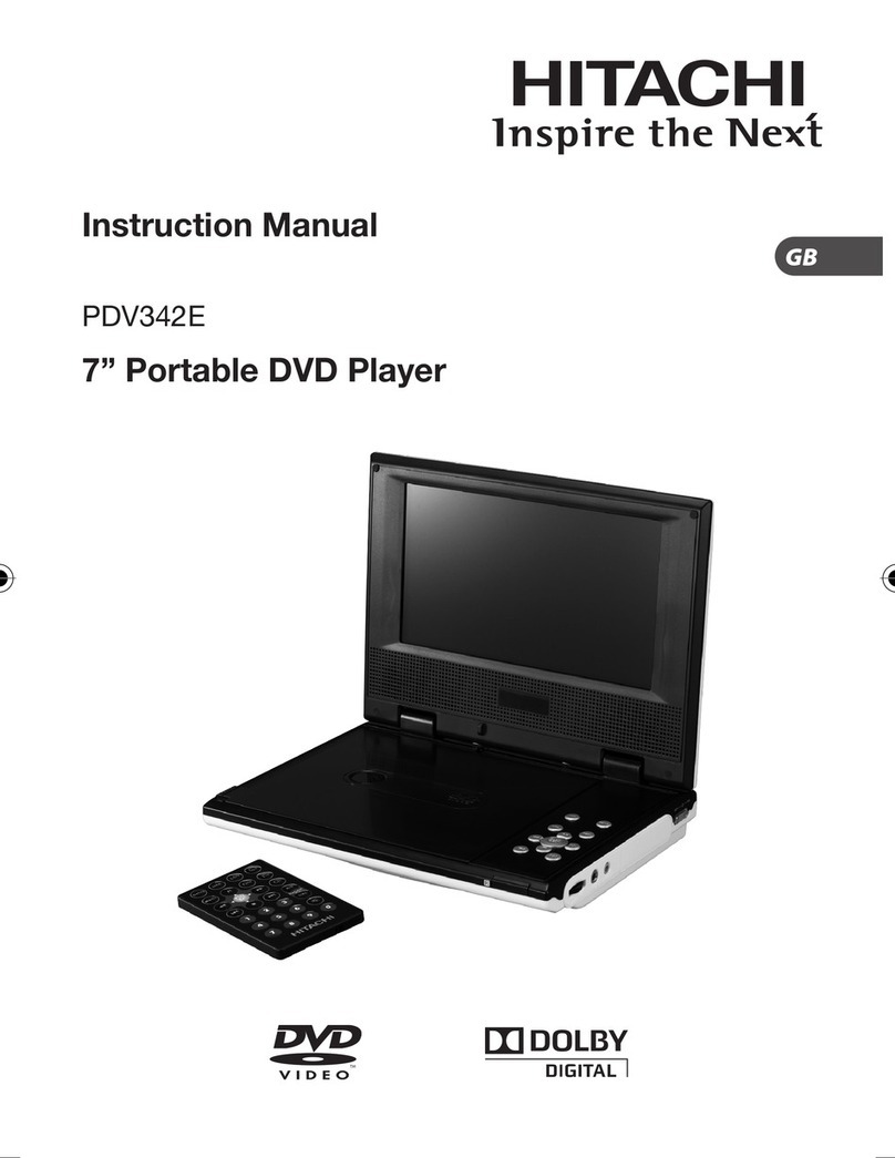 Hitachi PDV342E instruction manual