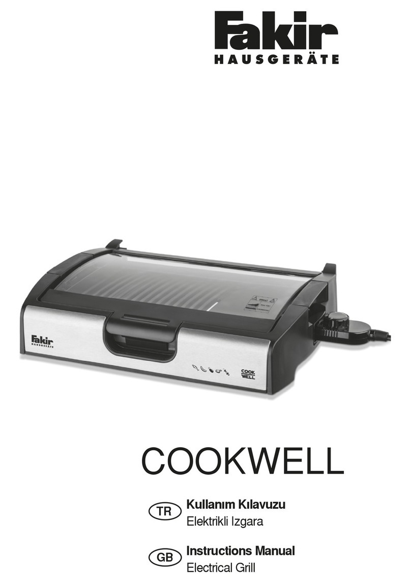 Fakir COOKWELL instruction manual