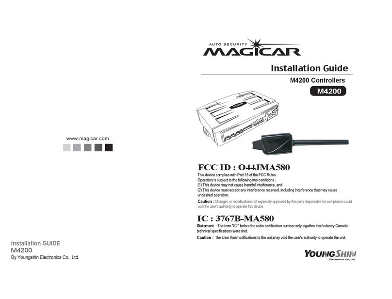 Magicar M4200 installation guide