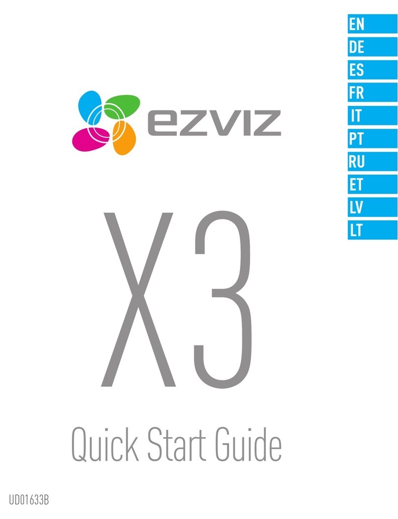 Ezviz X3 quick start guide
