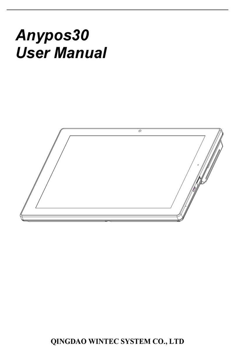 Wintec Anypos30 user manual