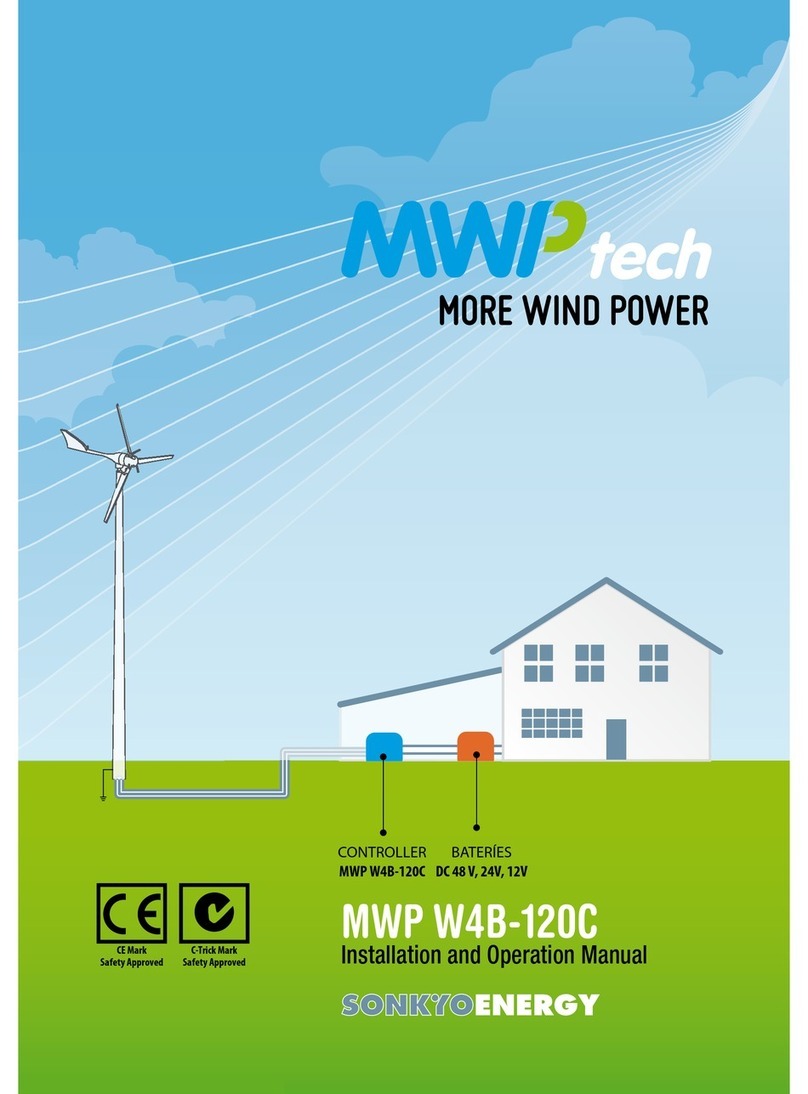 MWP W4B-120C Installation and operation manual