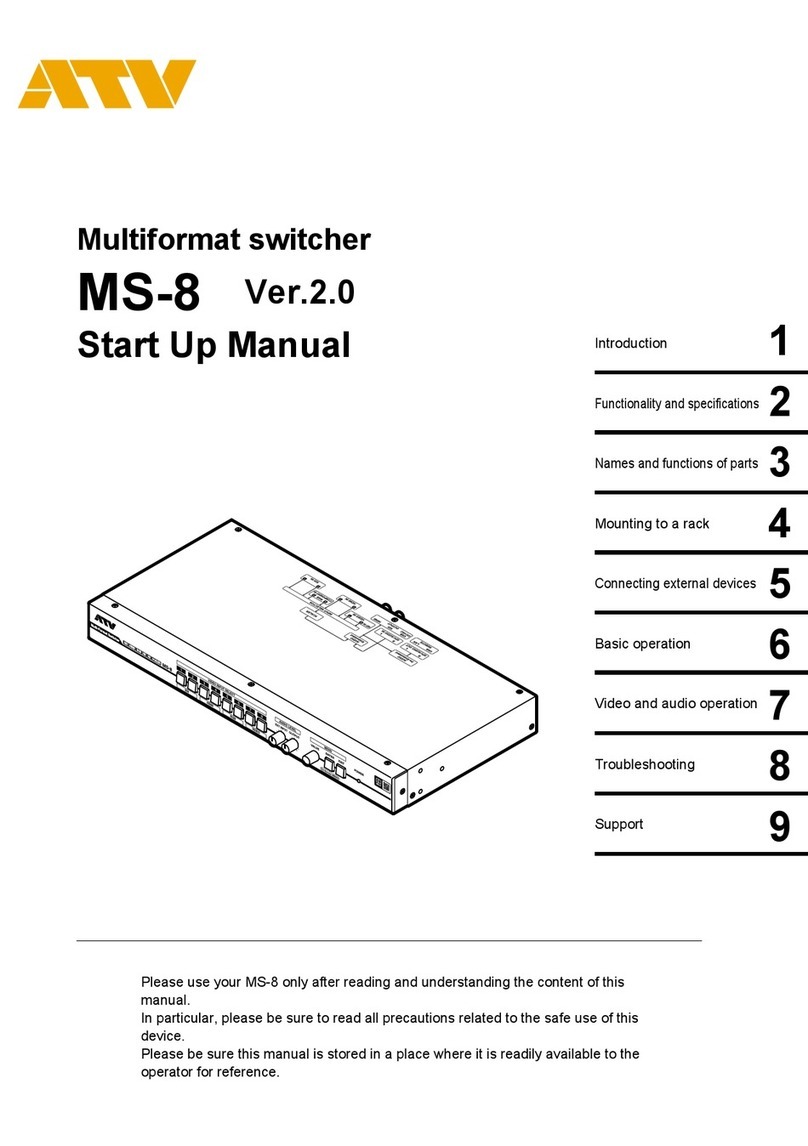 ATV MS-8 Startup manual