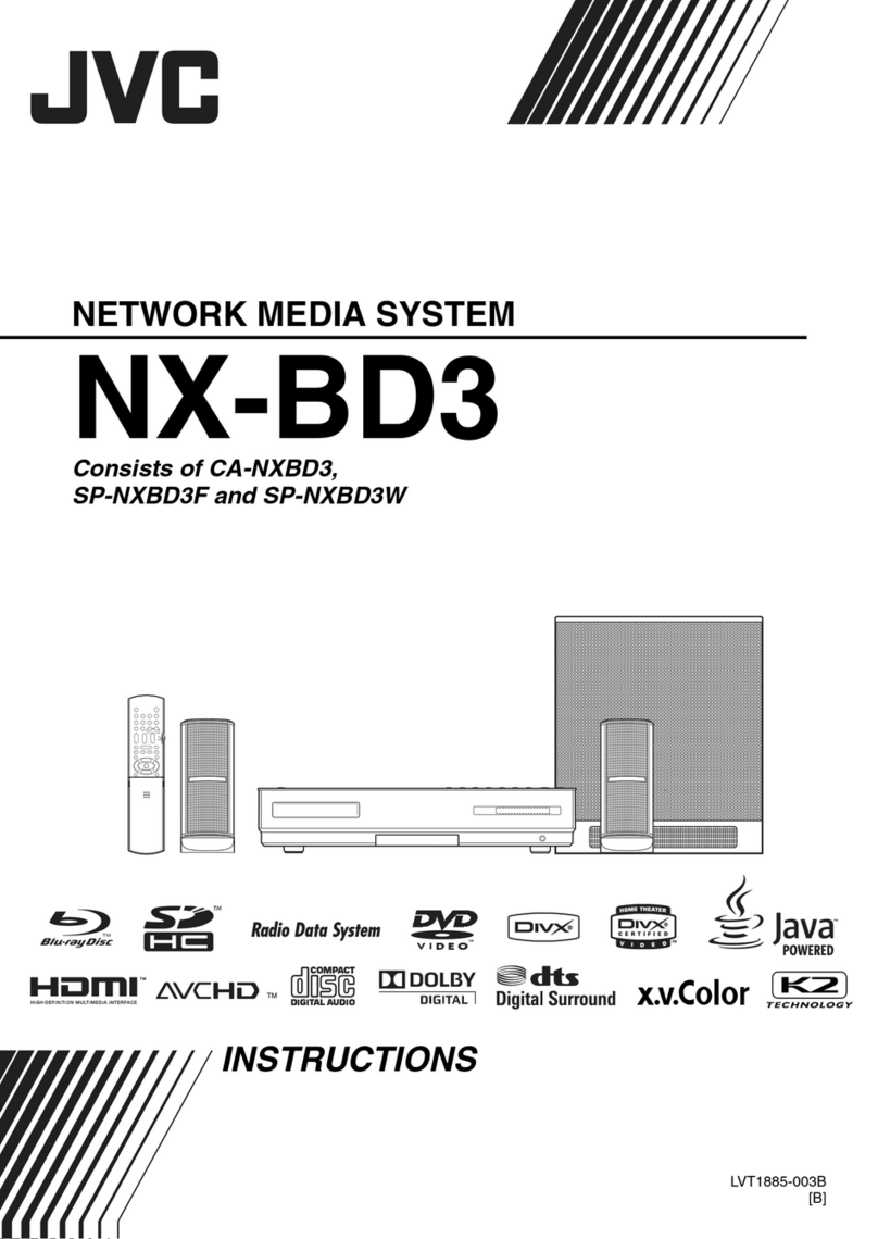 JVC CA-NXBD3 User manual