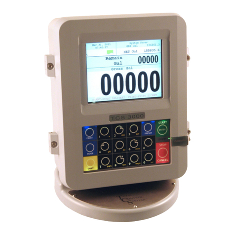 TCS TCS 3000 User manual
