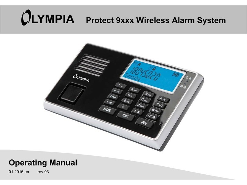 Olympia Protect 9 Series User manual