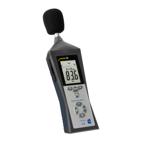 PCE Instruments PCE-322A instruction manual