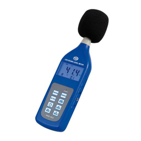 PCE Instruments PCE-353 manual