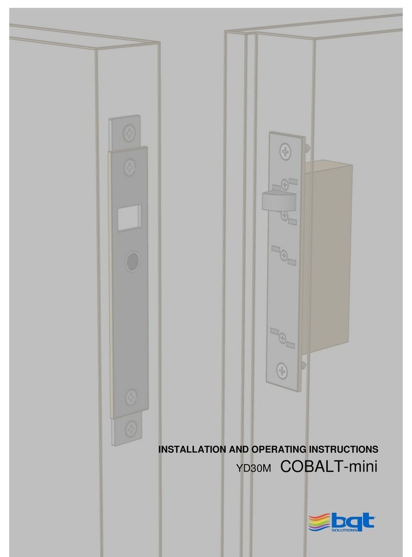 BQT Solutions COBALT-mini YD39M Installation and operating instructions