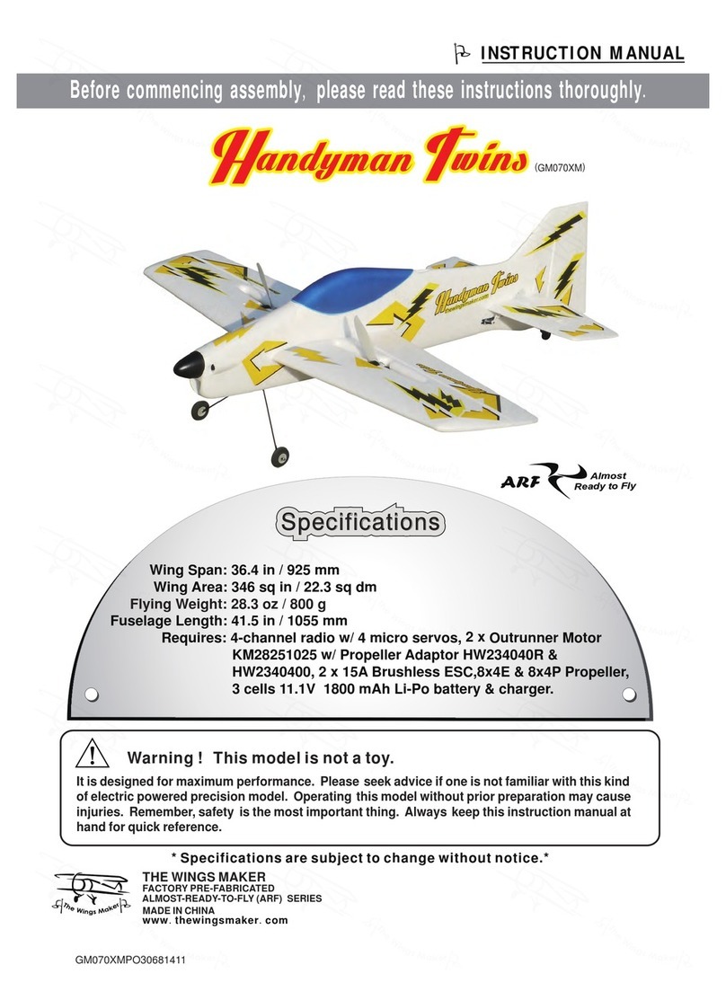 The Wings Maker Handyman Twins User manual