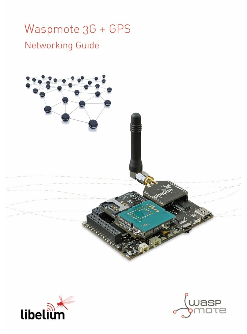 Libelium Waspmote 3G Plus GPS Networking guide