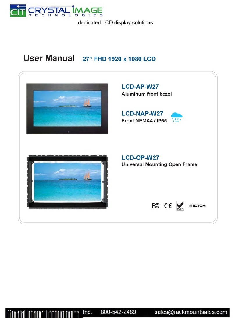 Crystal Image Technologies LCD-AP-W27 User manual