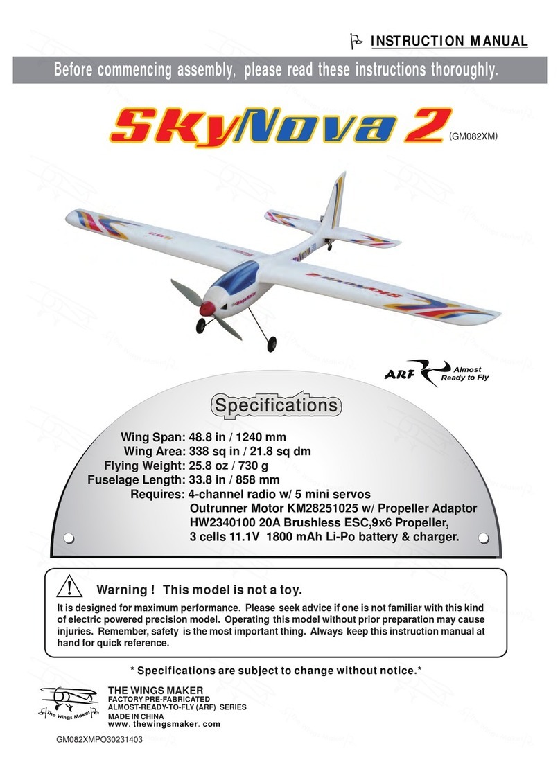 The Wings Maker SkyNova 2 User manual