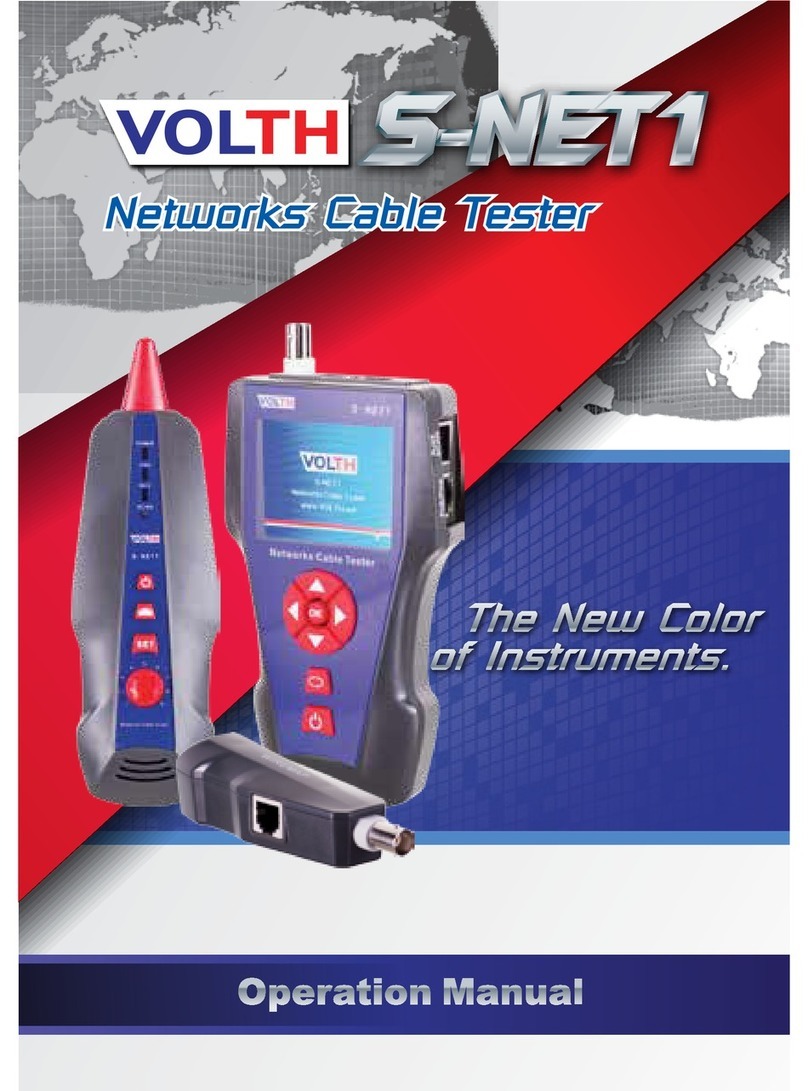 Volth S-NET1 Operation manual