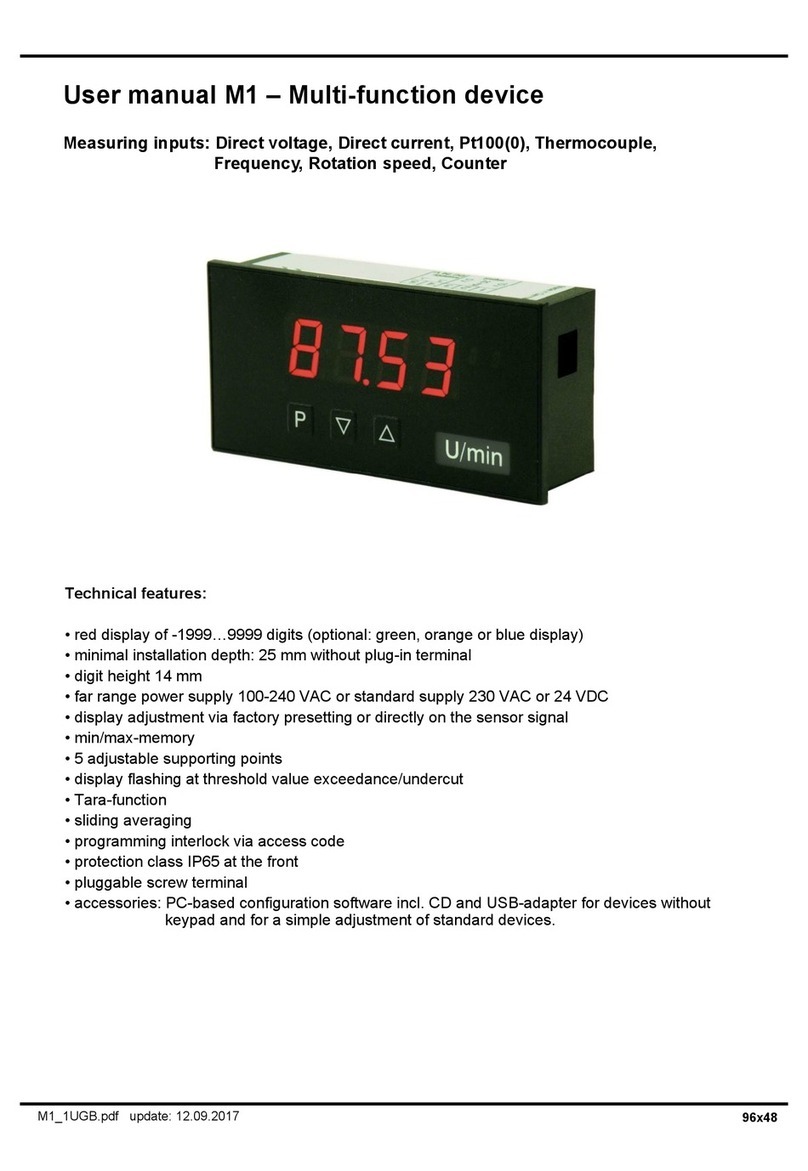 montwill M1 user manual