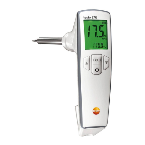 TESTO 270 Short manual