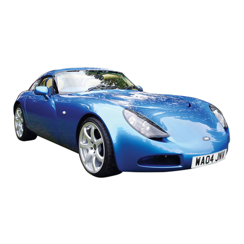 TVR T350 Owner's handbook