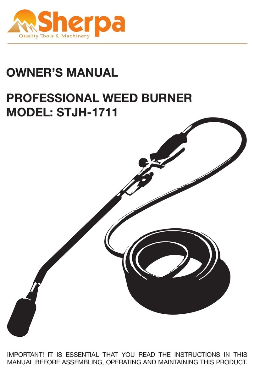 Sherpa STJH-1711 User manual