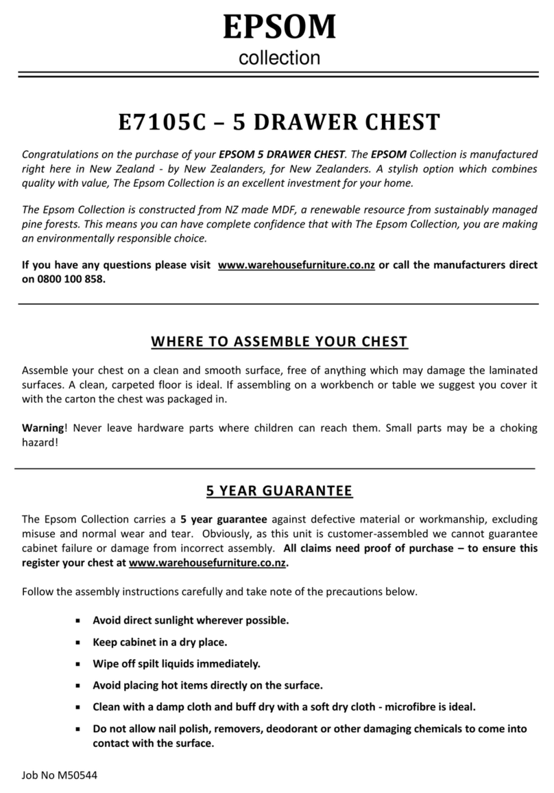 EPSOM E7105C Assembly instructions