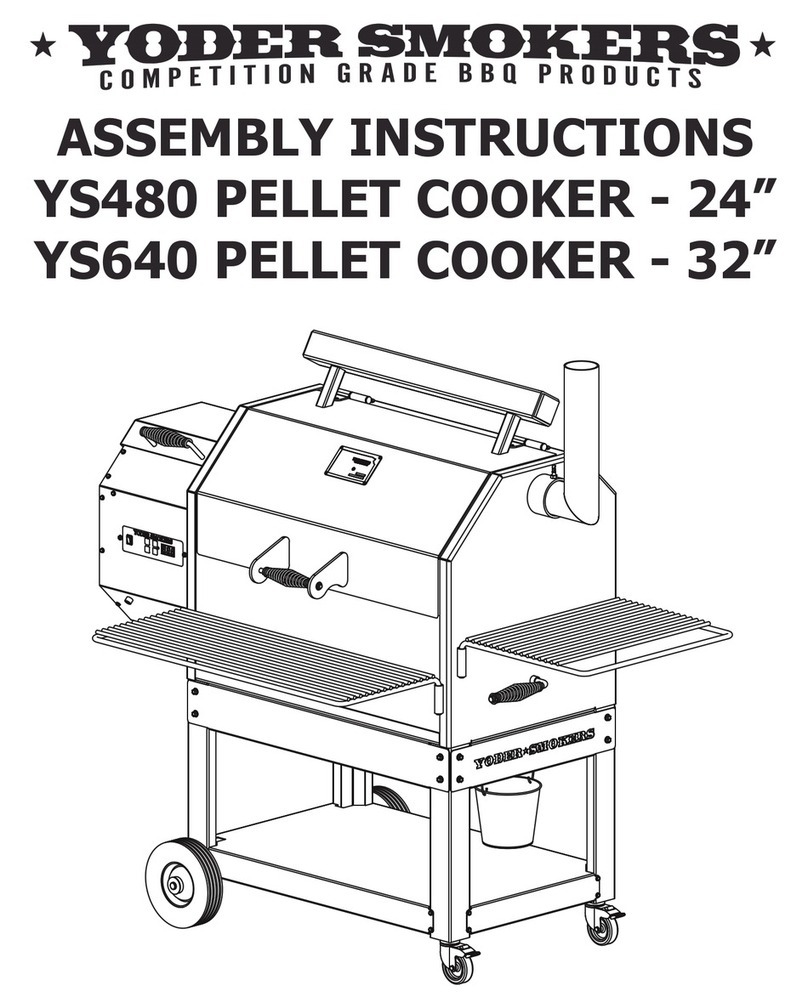 Yoder Smokers YS 480 Assembly instructions