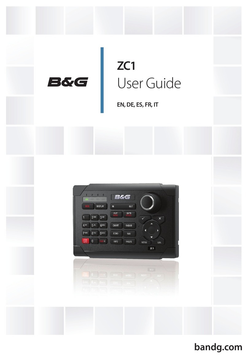 B&G ZC1 user guide
