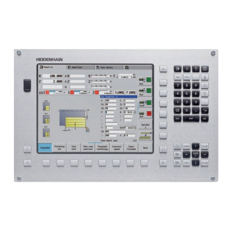HEIDENHAIN MANUALPLUS 620 User manual
