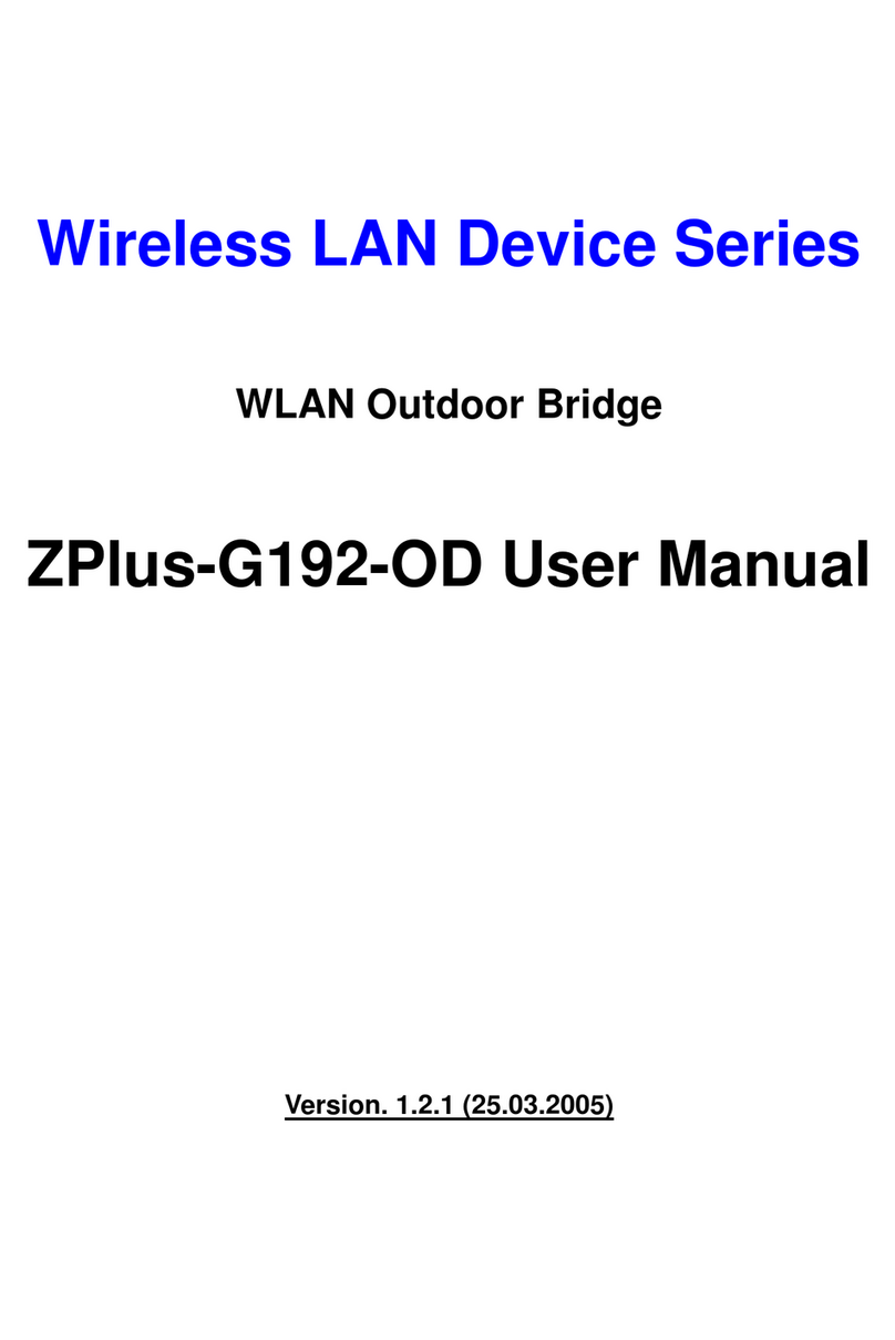 Zinwell ZWA-G192-OD User manual
