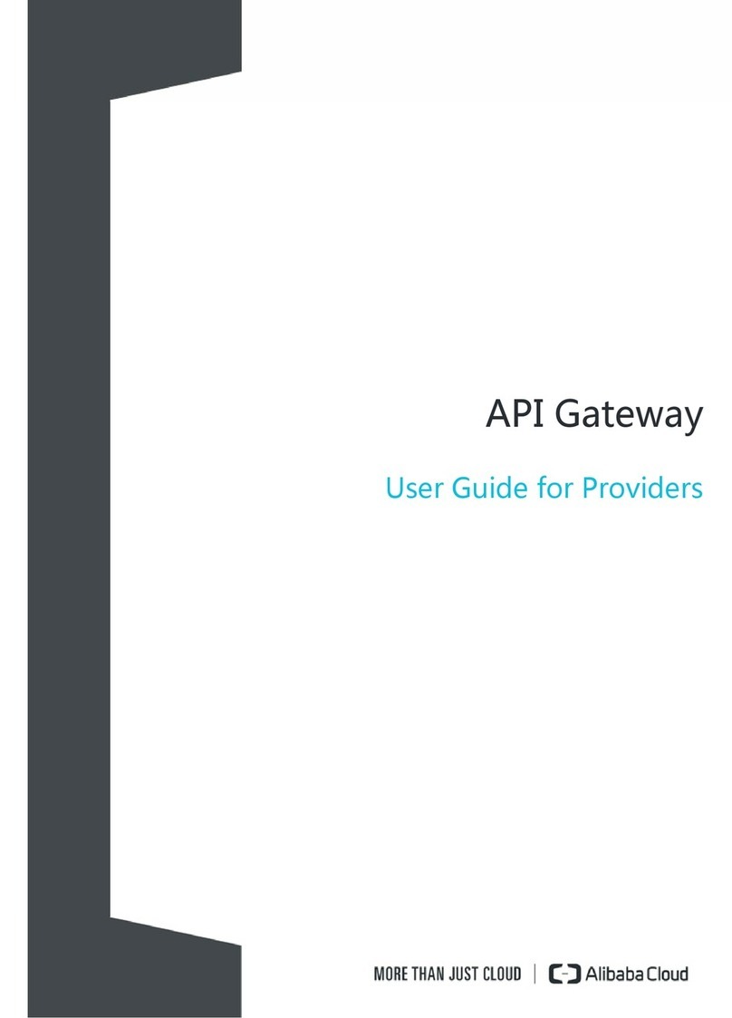 Alibaba Cloud API Gateway user guide